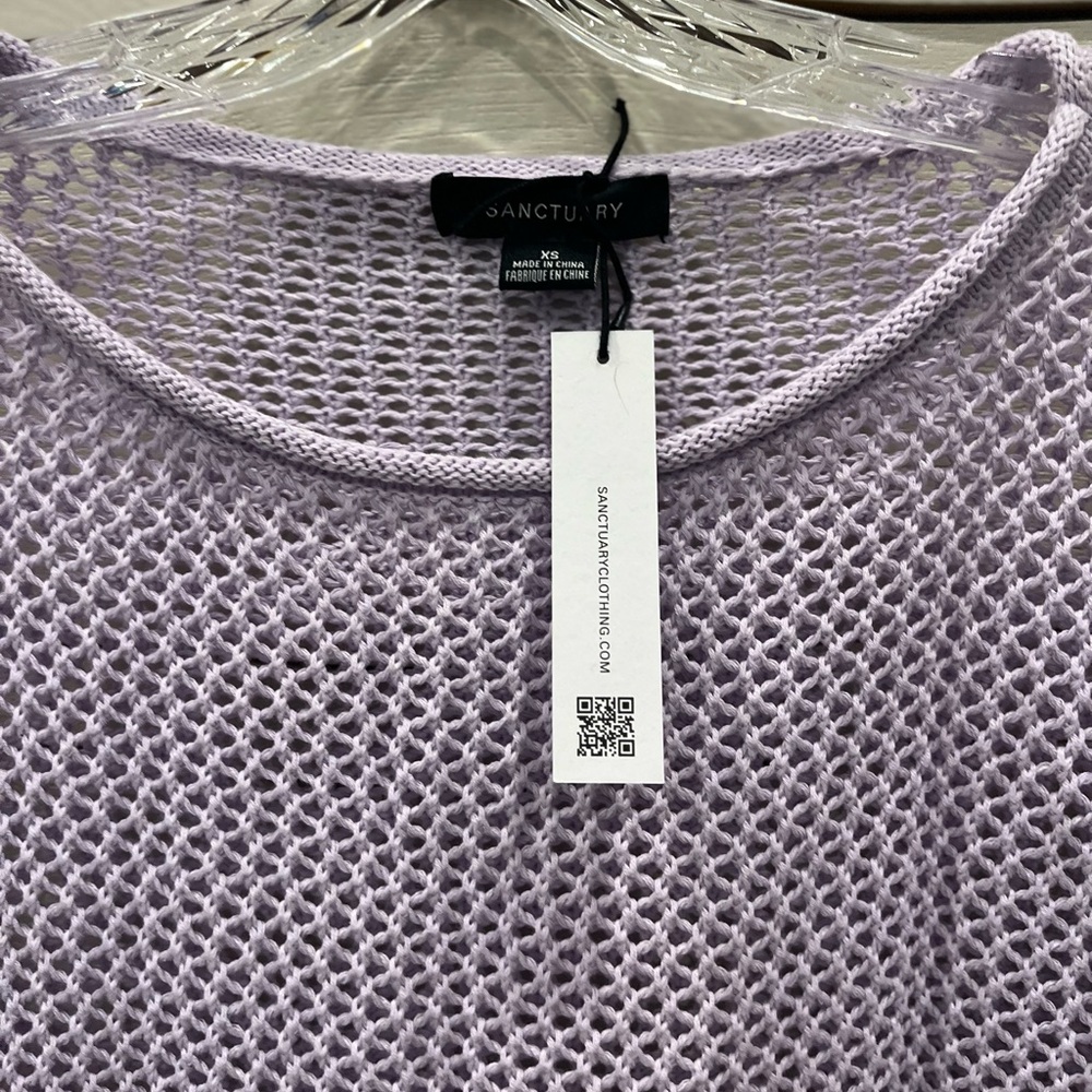 NWT Sanctuary Open Knit Sweater Size XS - Picture 5 of 6